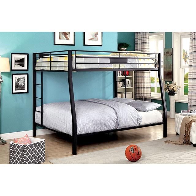 CLAREN Black Full/Queen Bunk Bed - Jay's Mattress Plus (NY)