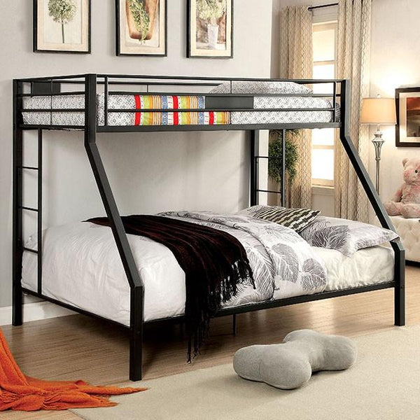 CLAREN Black Twin/Queen Bunk Bed - Jay's Mattress Plus (NY)