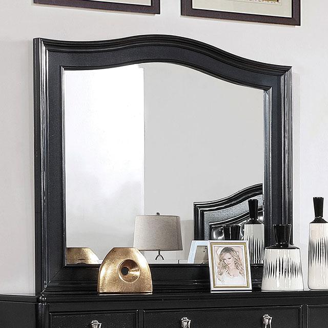 Ariston Mirror White, Silver, & Black - Jay's Mattress Plus (NY)