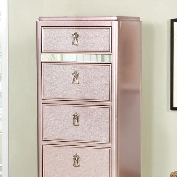 Ariston Rose Gold Swivel Chest - Jay's Mattress Plus (NY)