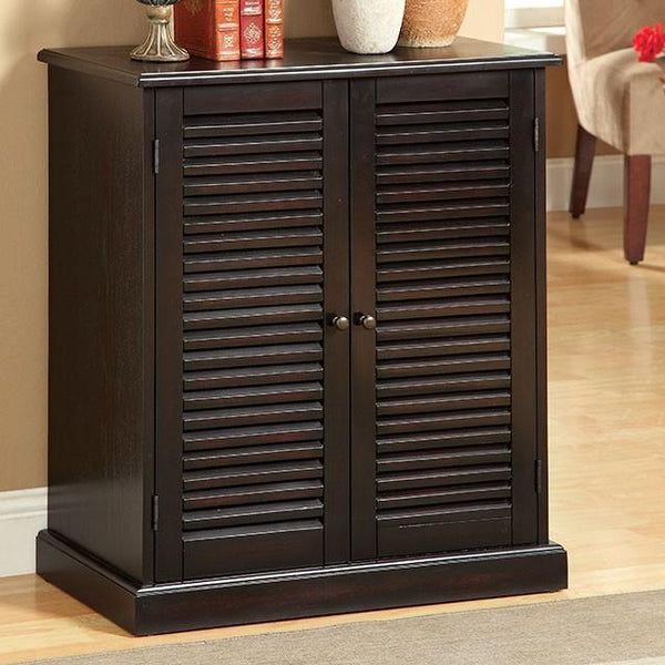 Della Espresso Shoe Cabinet - Jay's Mattress Plus (NY)