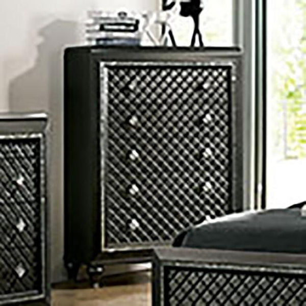 Demetria Metallic Gray Chest - Jay's Mattress Plus (NY)