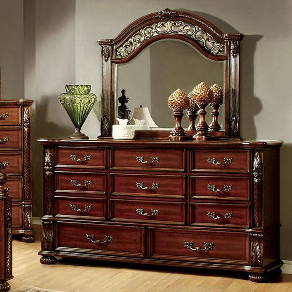 ARTHUR Brown Cherry Dresser - Jay's Mattress Plus (NY)