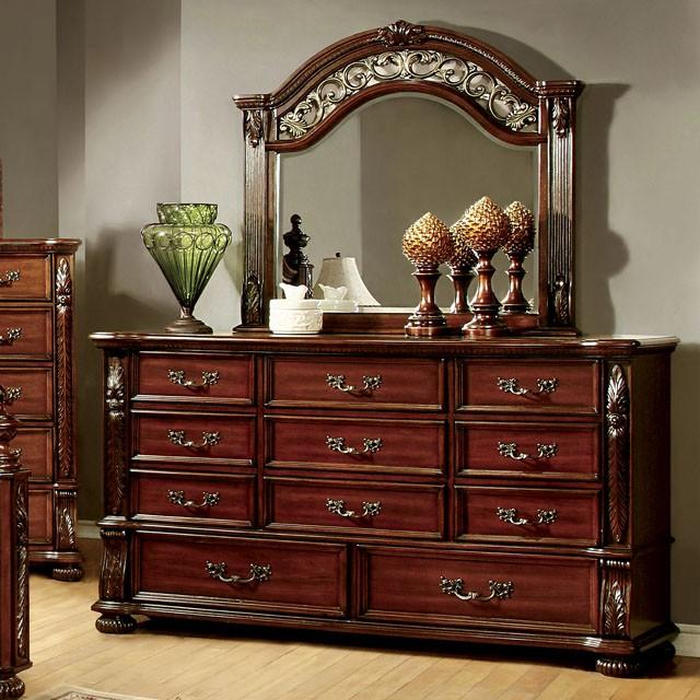 ARTHUR Brown Cherry Dresser - Jay's Mattress Plus (NY)