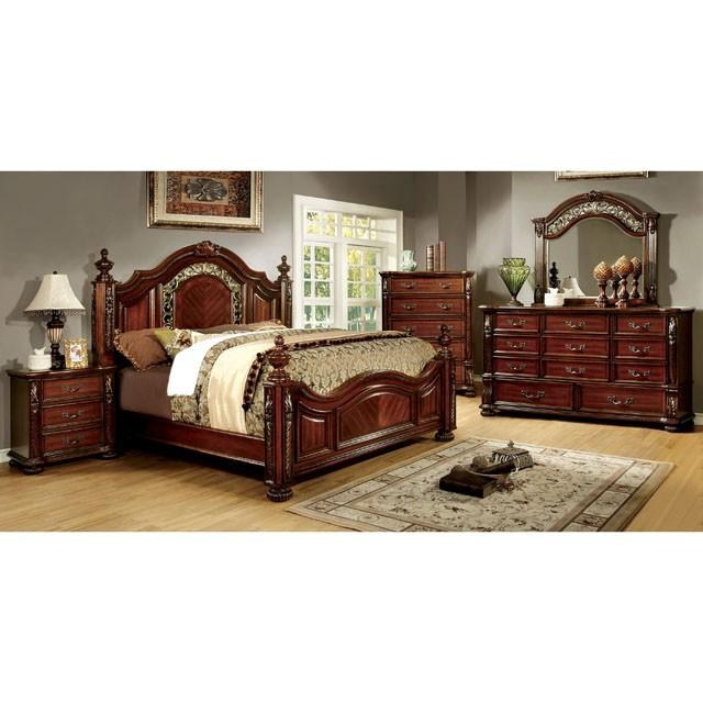ARTHUR Brown Cherry Dresser - Jay's Mattress Plus (NY)