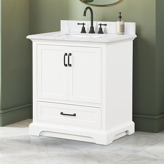 Arthur Vanity with Top/ Sink - Jay's Mattress Plus (NY)