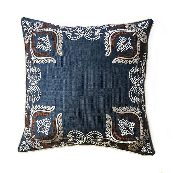 Dina Navy 20" X 20" Pillow, Navy (2/CTN) - Jay's Mattress Plus (NY)