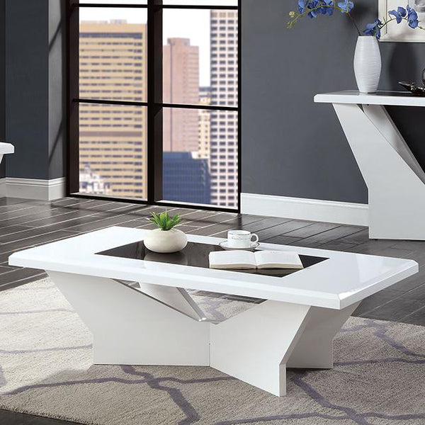 DUBENDORF Coffee Table, White - Jay's Mattress Plus (NY)