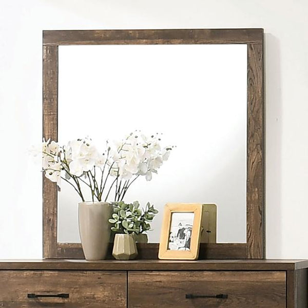 DUCKWORTH Mirror, Light Walnut - Jay's Mattress Plus (NY)