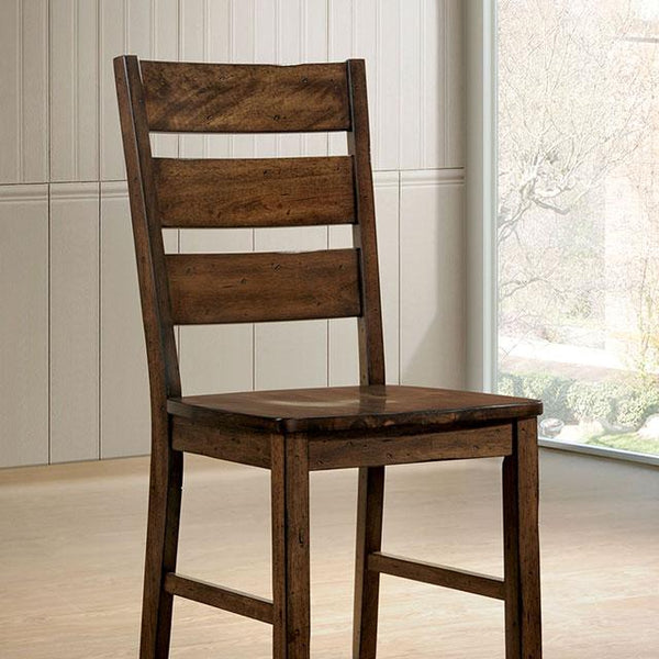 Dulce Walnut Side Chair (2/CTN) - Jay's Mattress Plus (NY)