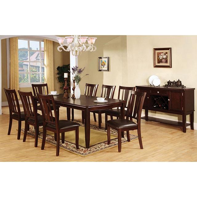 Edgewood I Espresso Dining Table - Jay's Mattress Plus (NY)