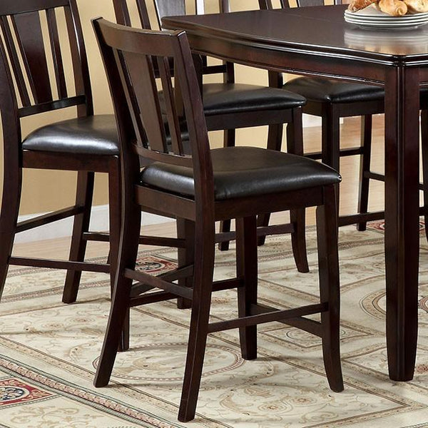 Edgewood II Espresso Counter Ht. Chair (2/CTN) - Jay's Mattress Plus (NY)