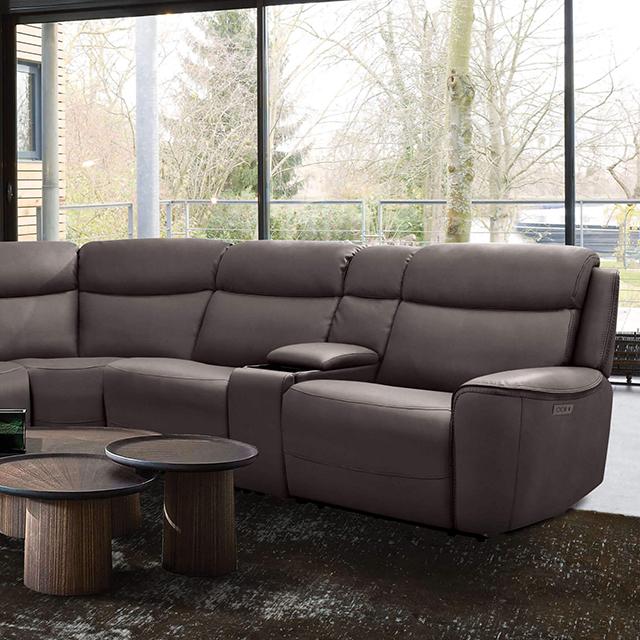 EDMONDUS Power Sectional, Dark Gray - Jay's Mattress Plus (NY)