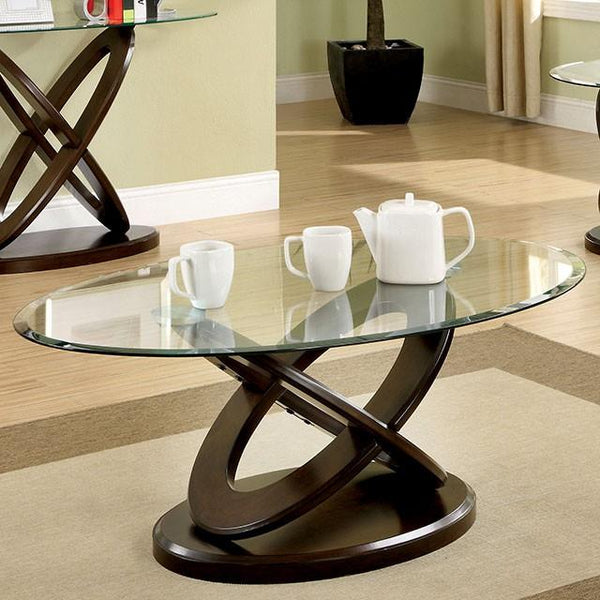 Atwood II Dark Walnut Coffee Table - Jay's Mattress Plus (NY)