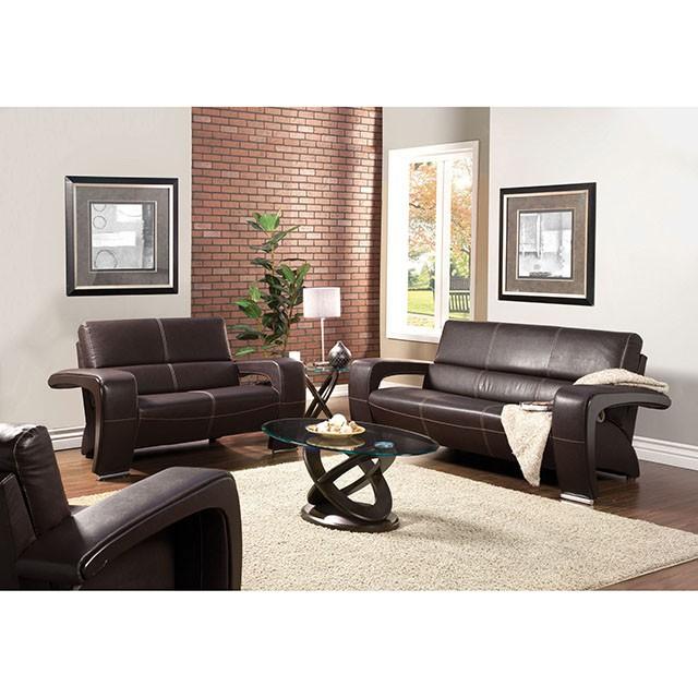 Atwood II Dark Walnut Coffee Table - Jay's Mattress Plus (NY)