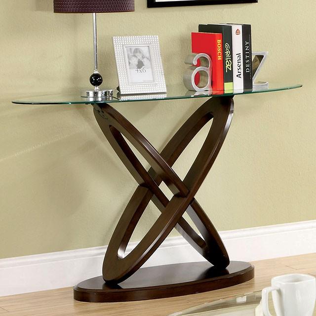 Atwood II Dark Walnut Sofa Table - Jay's Mattress Plus (NY)