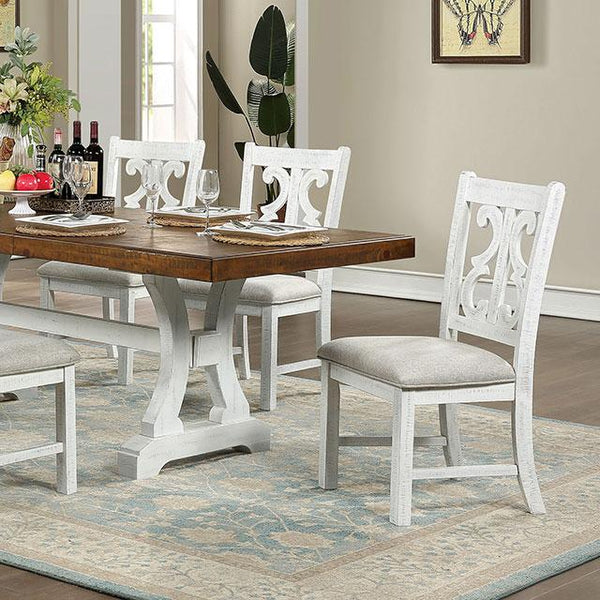Auletta Transitional Dining Table Round & Squre - Jay's Mattress Plus (NY)