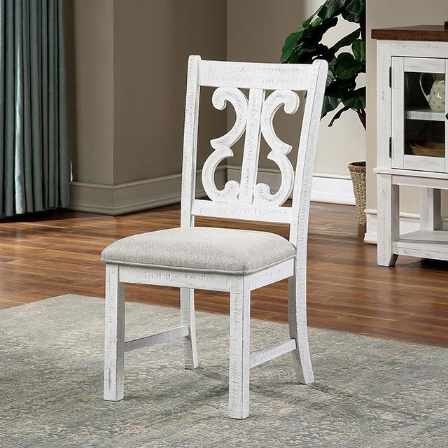Auletta Transitional Side Chair (2/CTN) - Jay's Mattress Plus (NY)