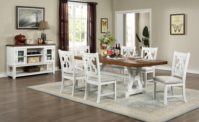 Auletta Transitional Side Chair (2/CTN) - Jay's Mattress Plus (NY)