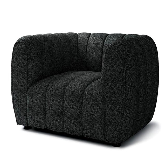 AVERSA Chair, Black, Gray, & White - Jay's Mattress Plus (NY)