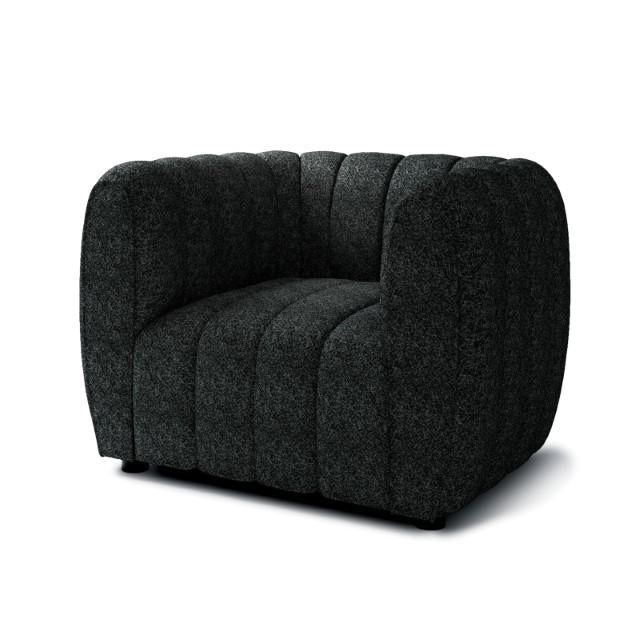 AVERSA Chair, Black, Gray, & White - Jay's Mattress Plus (NY)