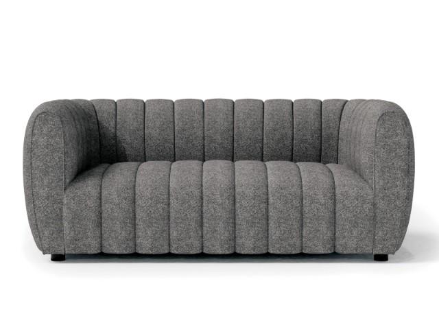 AVERSA Loveseat, Black, Gray, & White - Jay's Mattress Plus (NY)