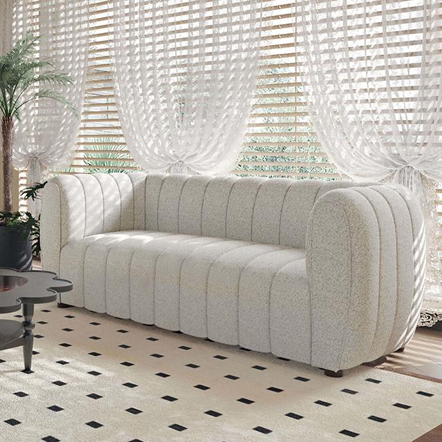 AVERSA Loveseat, Black, Gray, & White - Jay's Mattress Plus (NY)