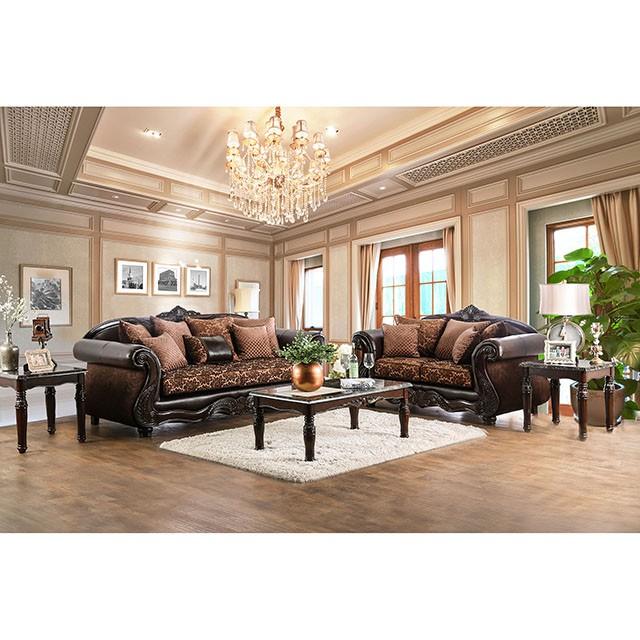 ELPIS Brown/Espresso Sofa - Jay's Mattress Plus (NY)