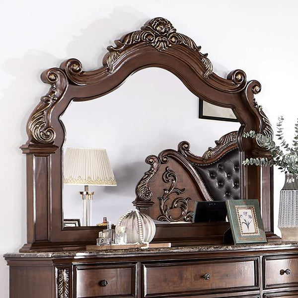 ESPARANZA Mirror, Brown Cherry - Jay's Mattress Plus (NY)