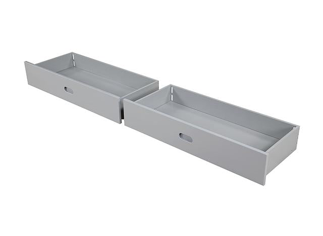 Emilee Twin/Full Bunk Bed White, Grey, Espresso, & Black - Jay's Mattress Plus (NY)