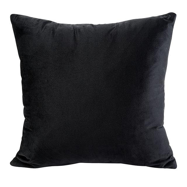 EVADNE Chair w/ Pillow, Black - Jay's Mattress Plus (NY)