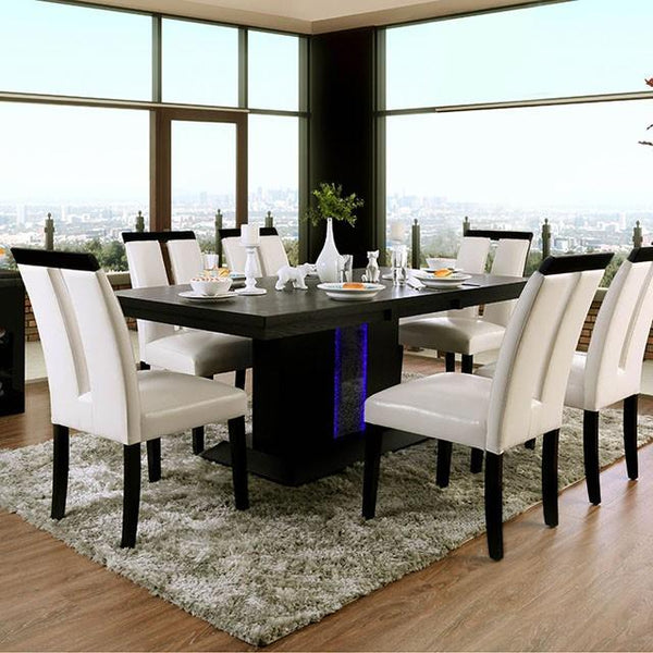 Evangeline Black/Beige Dining Table - Jay's Mattress Plus (NY)