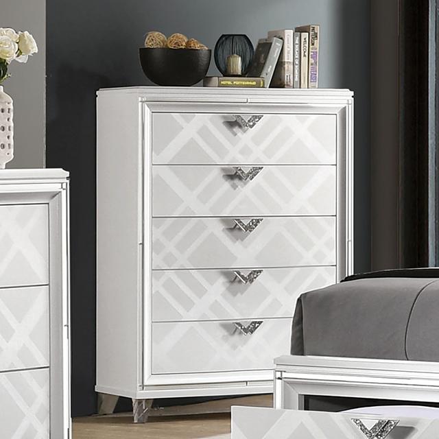EMMELINE Chest, White - Jay's Mattress Plus (NY)