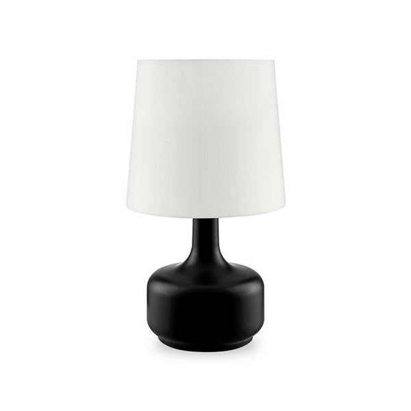 Farah Black 17"H Matte Black Table Lamp - Jay's Mattress Plus (NY)
