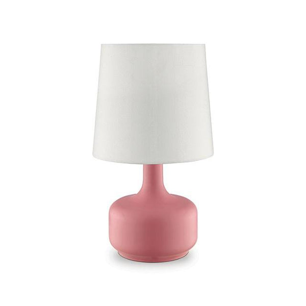 Farah Pink 17"H Matte Pink Table Lamp - Jay's Mattress Plus (NY)