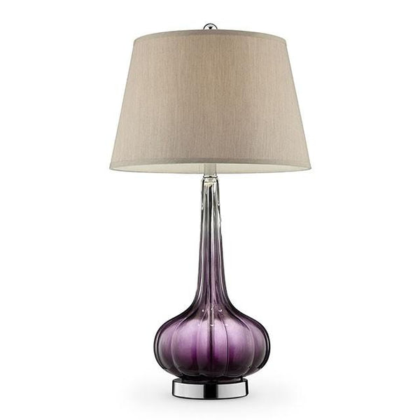 Fay Purple 30"H Table Lamp - Jay's Mattress Plus (NY)
