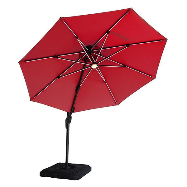 Xico 8 Ft Square Umbrella w/ Double Top w/ LED Light + 37" Large Base - Jay's Mattress Plus (NY)