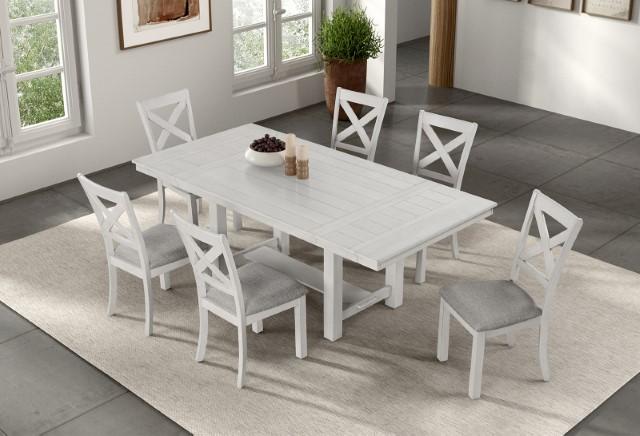 Ferrone 7 Pc Dining Table Set - Jay's Mattress Plus (NY)