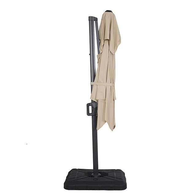 Fida 8 Ft Square Umbrella w/ Double Top + 37" Large Base - Jay's Mattress Plus (NY)