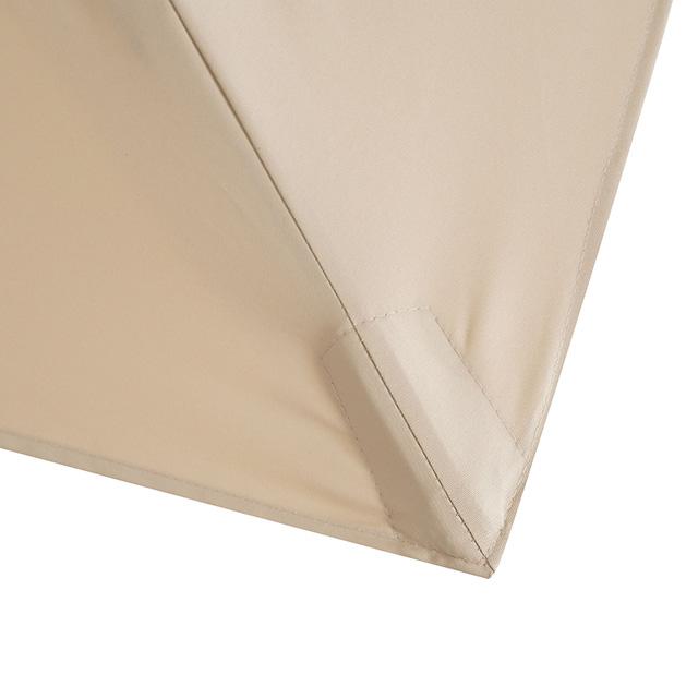 Fida 8 Ft Square Umbrella w/ Double Top + 37" Large Base - Jay's Mattress Plus (NY)