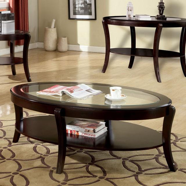 FINLEY Espresso Coffee Table - Jay's Mattress Plus (NY)