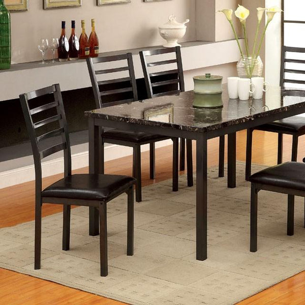 COLMAN Black 60" Dining Table - Jay's Mattress Plus (NY)