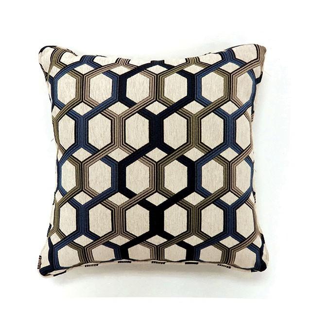Comney Blue 18" X 18" Pillow, Blue (2/CTN) - Jay's Mattress Plus (NY)