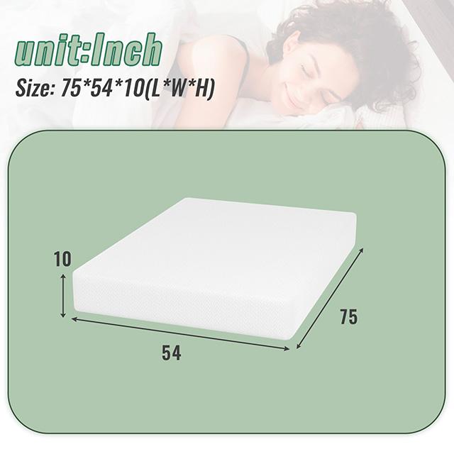 Coreopsis 10" Full Memory Foam Wave Comfort - Jay's Mattress Plus (NY)
