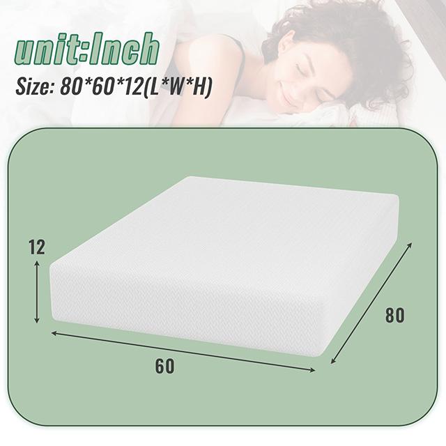 Coreopsis 12" Queen Memory Foam Wave Comfort - Jay's Mattress Plus (NY)