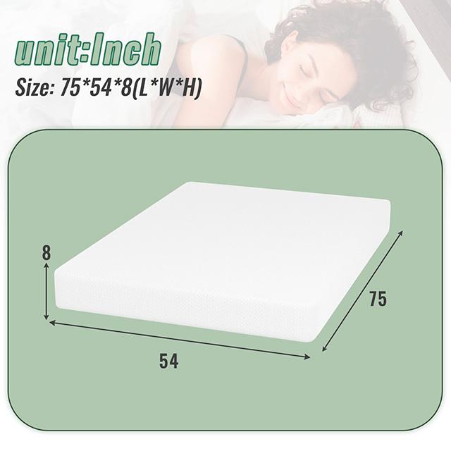 Coreopsis 8" Full Memory Foam Wave Comfort - Jay's Mattress Plus (NY)