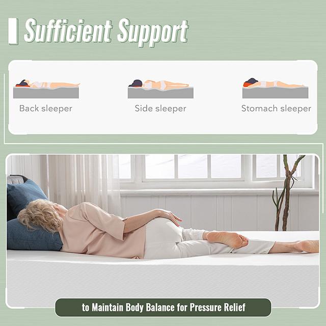 Coreopsis 8" Full Memory Foam Wave Comfort - Jay's Mattress Plus (NY)