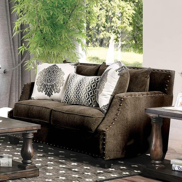 Cornelia Light Brown Love Seat - Jay's Mattress Plus (NY)