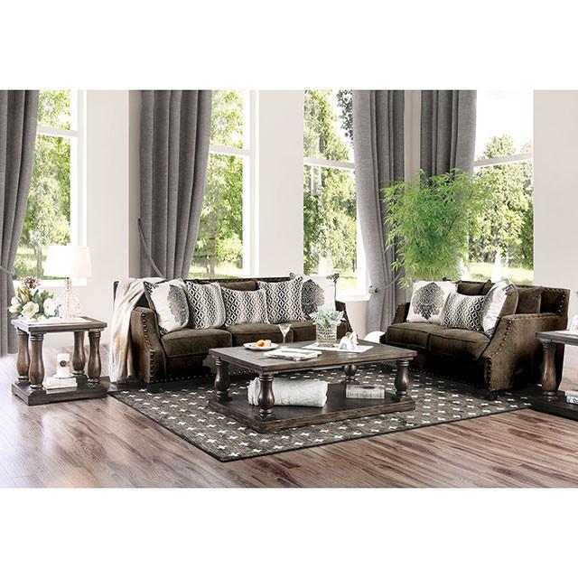 Cornelia Light Brown Love Seat - Jay's Mattress Plus (NY)