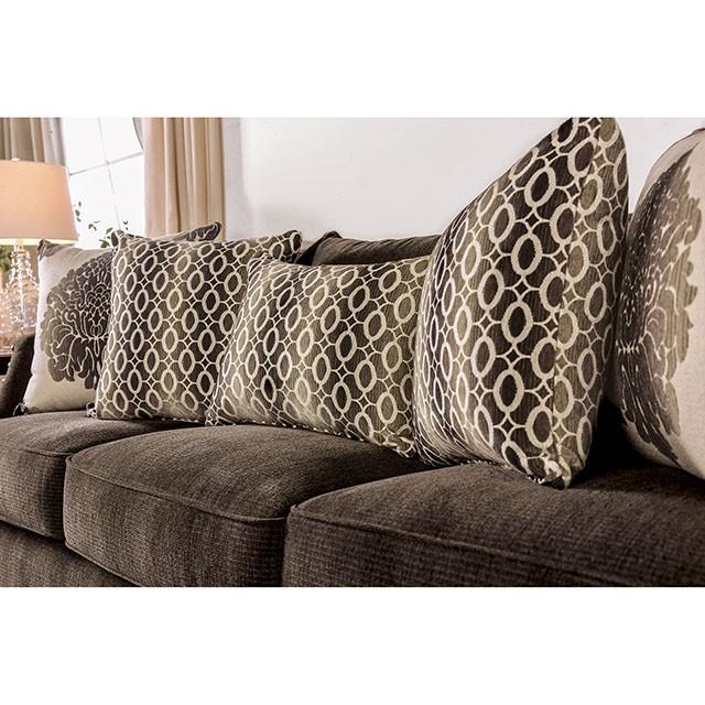 Cornelia Light Brown Love Seat - Jay's Mattress Plus (NY)